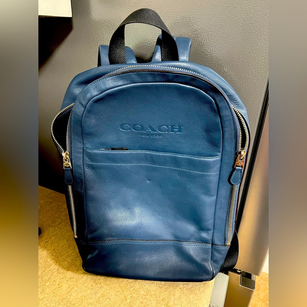 Mens Coach Backpack 100% Authentic